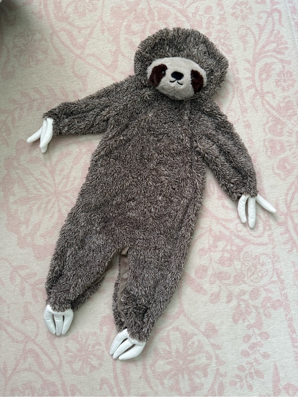 Pottery Barn sloth baby costume